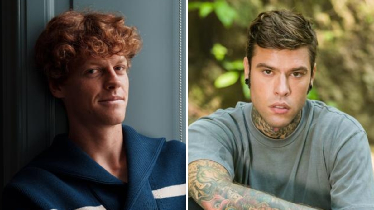 “Purosangue italiano con l’accento di Hitler”: lo sfottò di Fedez a Sinner