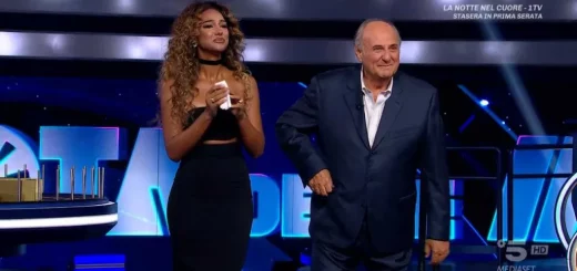 La Ruota della Fortuna, Gerry Scotti e Samira Lui in lacrime per la vittoria di Fabio