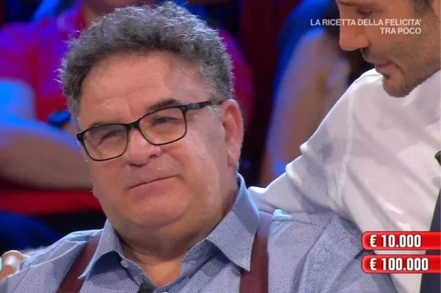 Le lacrime di Pasqualone ad Affari Tuoi: una storia che tocca il cuore
