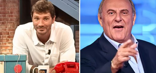 Gerry Scotti e Stefano De Martino: il nuovo duello che infiamma l’access prime time tra RAI e Mediaset